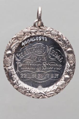 Athlete's Medal for Putting the Stone