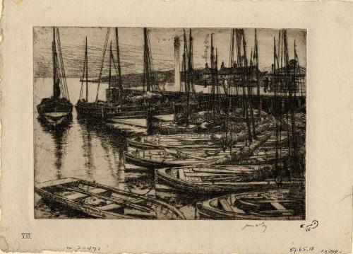 Old Torry by James McBey