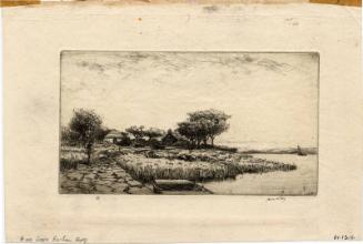 Logie Buchan Ferry by James McBey