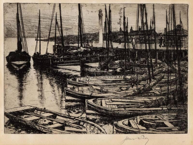 Old Torry by James McBey