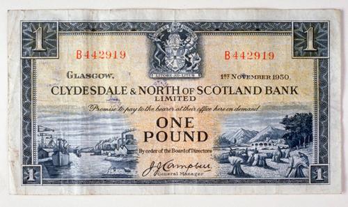 One-Pound Note