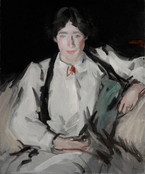 Portrait of Mrs Peploe by Samuel John Peploe