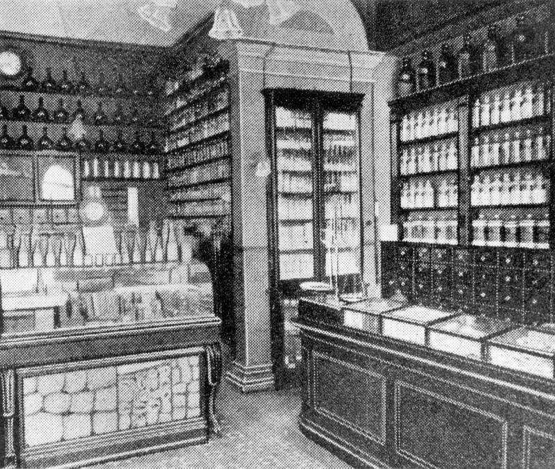 Interior of Chemist Shop