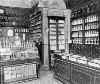 Interior of Chemist Shop