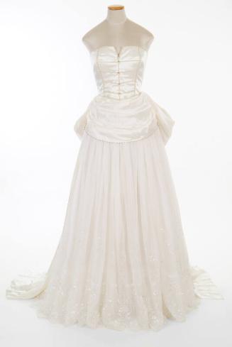 Cream Wedding Dress