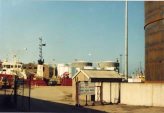 Colour photograph of Torry Quay Base Total Oil Depot