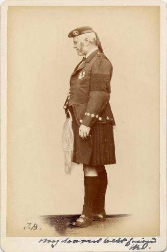 Portrait Of Brown, Inscribed