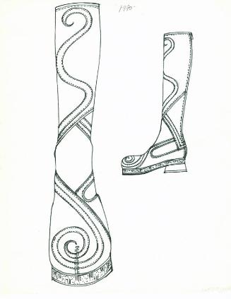 Drawing of Boot Design