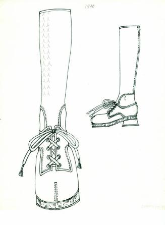 Drawing of Boot Design