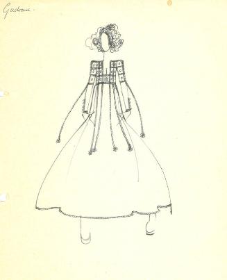 Drawing of Dress