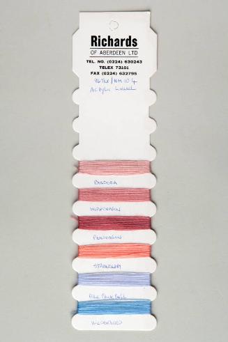 Product Sample of Richards Ltd Yarn