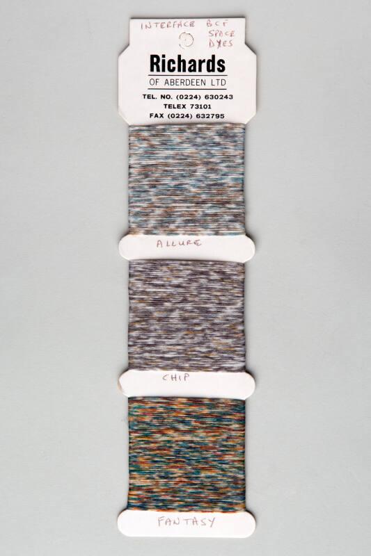 Product Sample of Richards Ltd Yarn