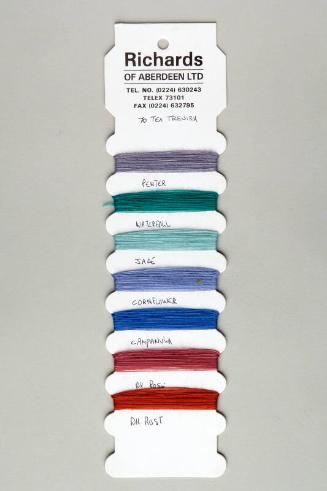 Product Sample of Richards Ltd Yarn