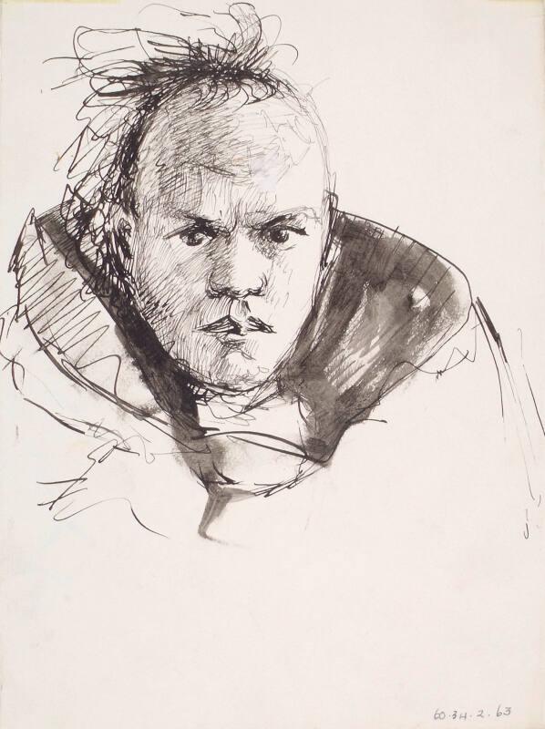 Study of a Man's Head