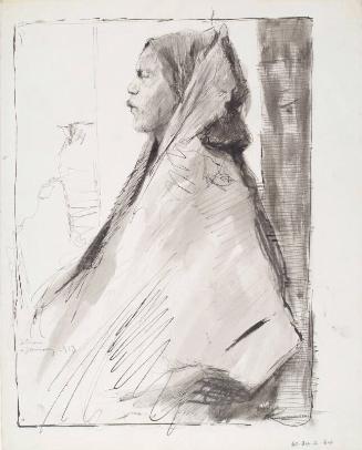 Study of a Man in Profile