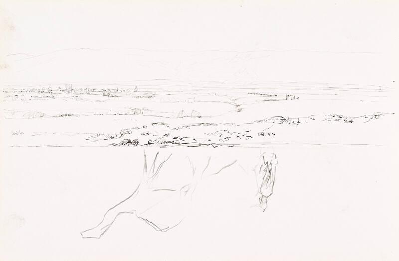 Lanscape, Jericho (Sketchbook - War)