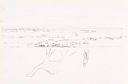 Lanscape, Jericho (Sketchbook - War)