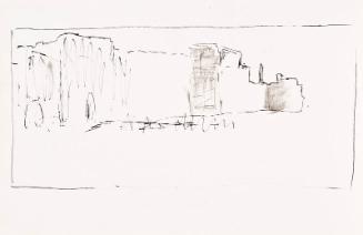 City Walls, Palestine (Sketchbook - War)