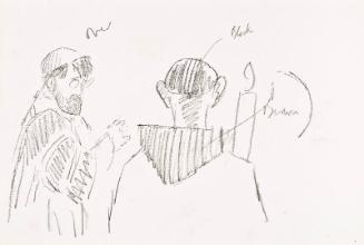 Two Jewish Males (Sketchbook - War)