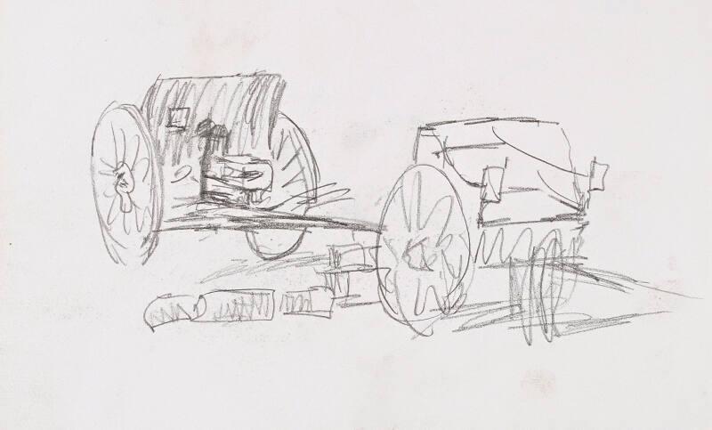 Cattle Carts (Sketchbook - War)