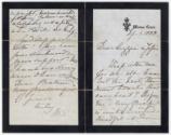 Letter of Condolence from Queen Victoria