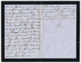 Victoria To Hugh Brown letter
