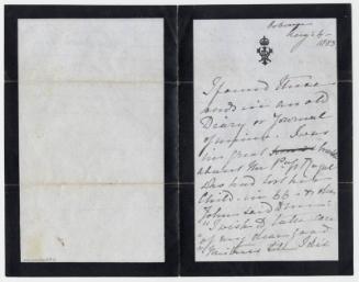 Victoria To Hugh Brown