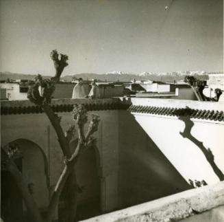 The Terrace of Dar Ben Zina, Marrakech (Photographs of James McBey's Homes).