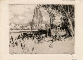 Ransdorp Church by James McBey 