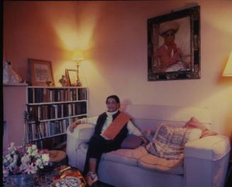 Marguerite McBey in the Sitting Room, El Foolk (Photographs of James McBey's Homes).