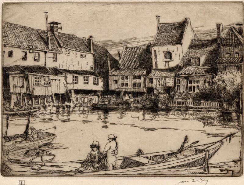 Enkhuisen by James McBey