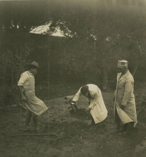 Shail, M. and Scowie Planting on Cherifian Rocks (Photographs of Morocco)