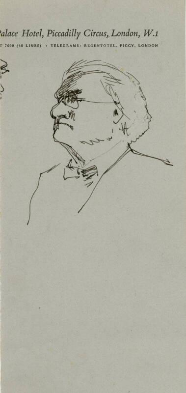 Sketch, Possibly a Self Portrait