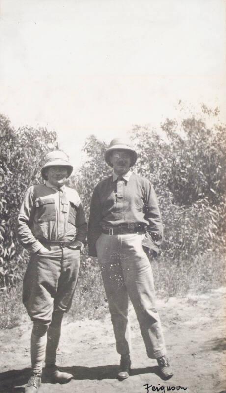 James McBey and Ferguson (Photograph Album Belonging to James McBey)