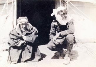 T. E. Lawrence and Lowell Thomas (Photograph Album Belonging to James McBey)