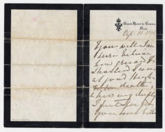 Victoria To Hugh Brown's Wife