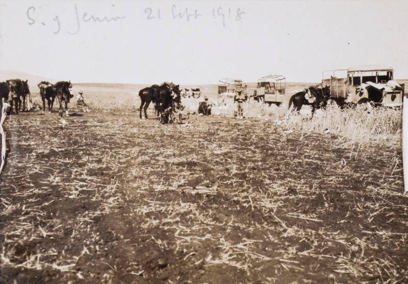 Capture of Jenin (Photograph Album Belonging to James McBey)