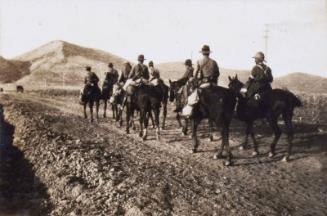 Troops on Horseback (Photograph Album Belonging to James McBey)