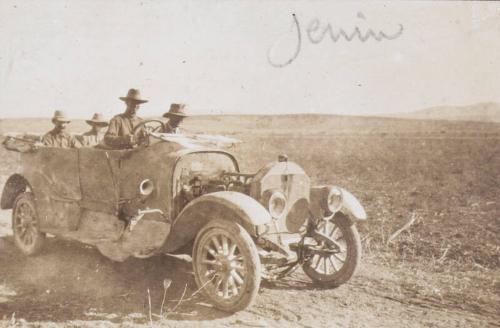 Car in Jenin (Photograph Album Belonging to James McBey)