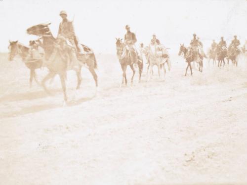 Troops on Horseback (Photograph Album Belonging to James McBey)