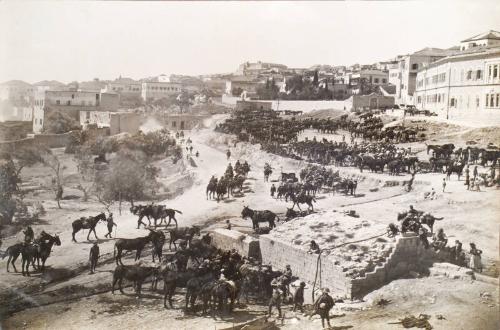 Capture of Damascus (Photograph Album Belonging to James McBey)