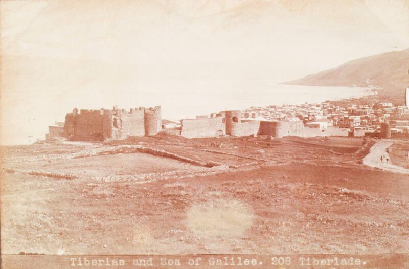 Tiberias and Sea of Galilee (Photograph Album Belonging to James McBey)