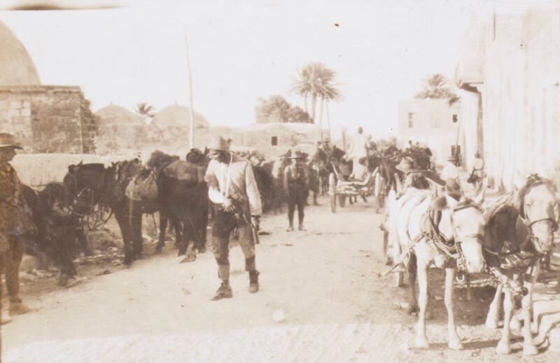 March in to Damascus (Photograph Album Belonging to James McBey)