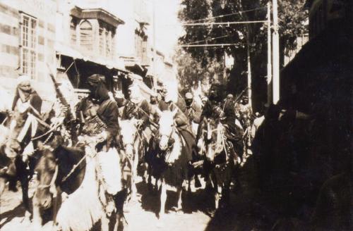 March in to Damascus (Photograph Album Belonging to James McBey)