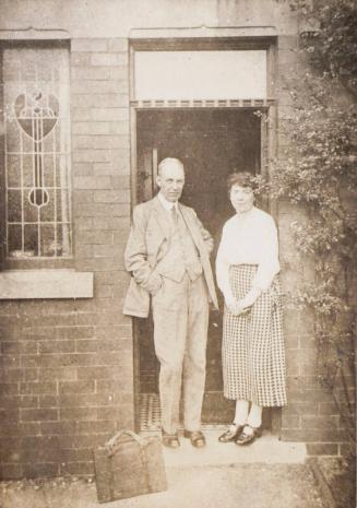Hector Dinning and Unidentified Woman (Photograph Album Belonging to James McBey)