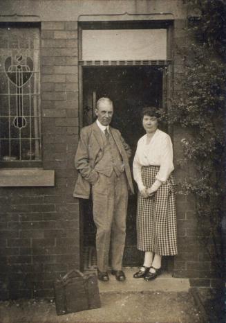 Hector Dinning and Unidentified Woman (Photograph Album Belonging to James McBey)