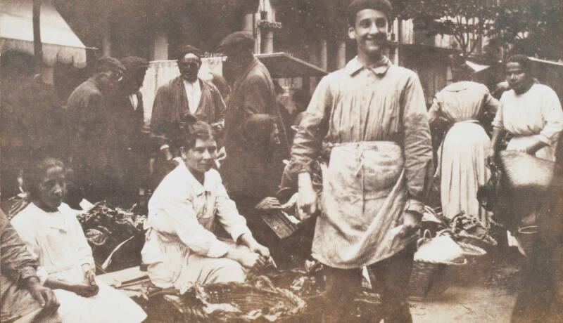 Spanish Market (Photograph Album Belonging to James McBey)