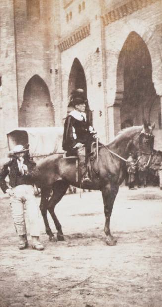 Horse and Rider (Photograph Album Belonging to James McBey)