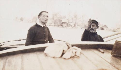 James McBey Sailing (Photograph Album Belonging to James McBey)