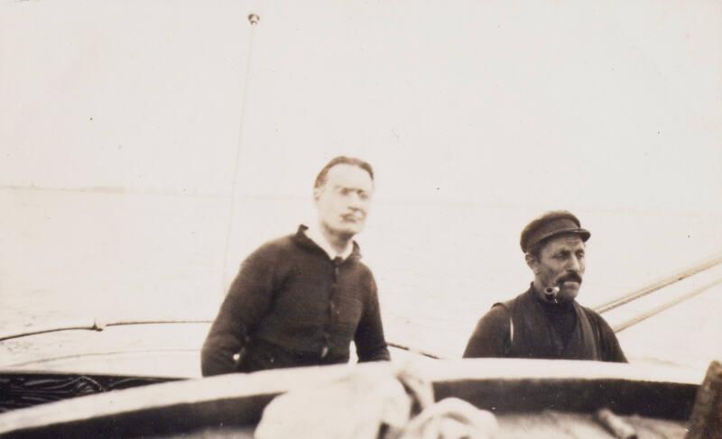 James McBey Sailing (Photograph Album Belonging to James McBey)